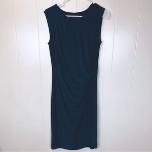 Nic+Zoe Front Twist Black Sleeveless Dress